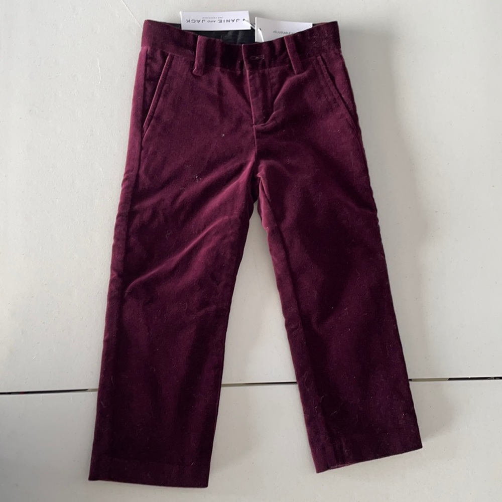Janie and Jack Velour pants